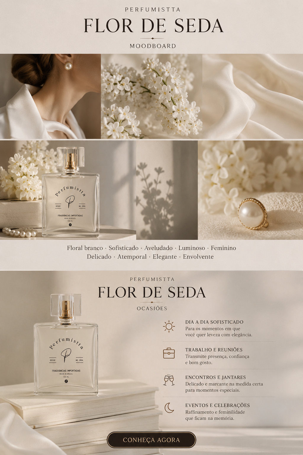 Flor de Seda, inspirado por Cedar Chic