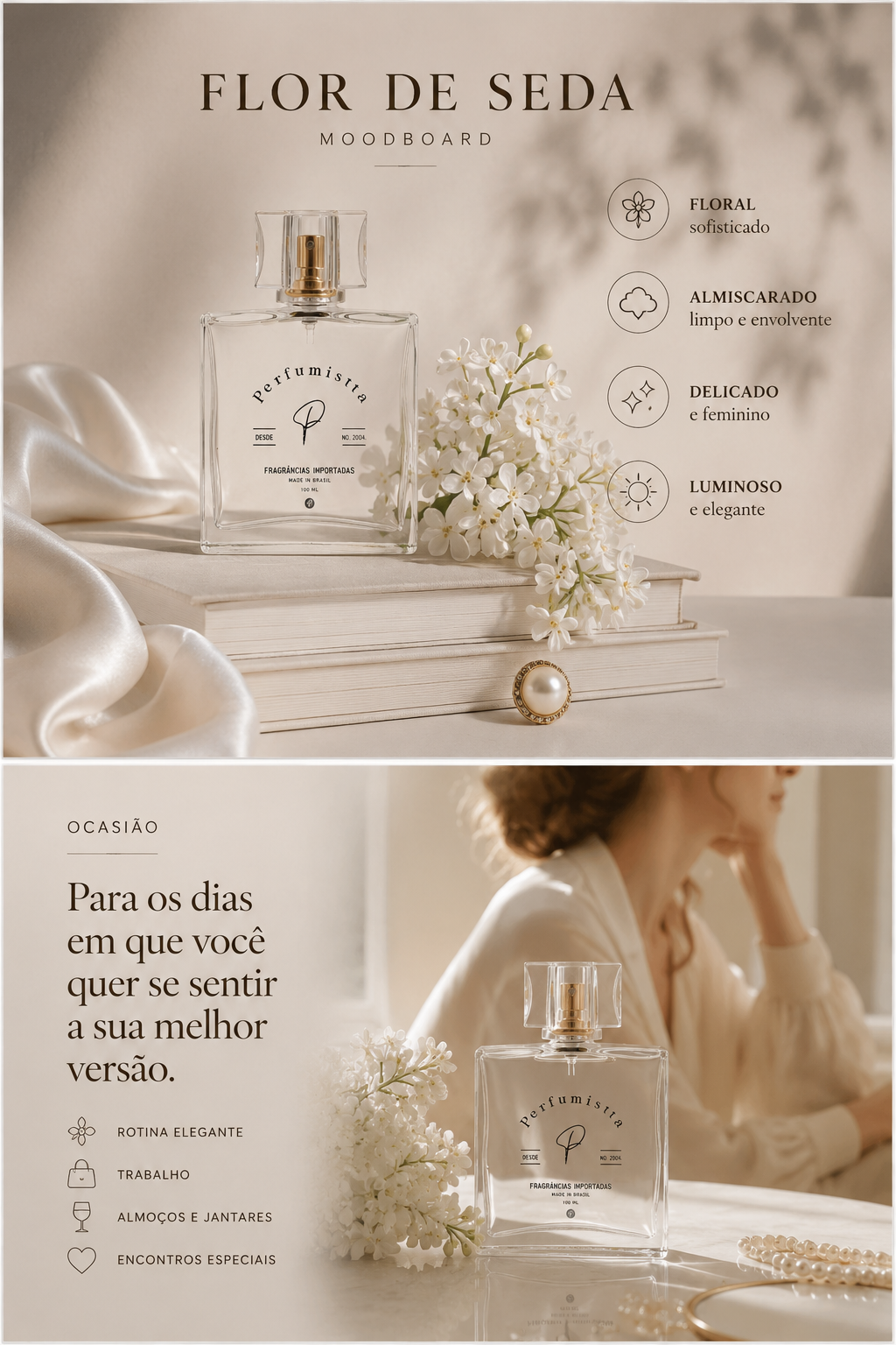 Flor de Seda, inspirado por Cedar Chic