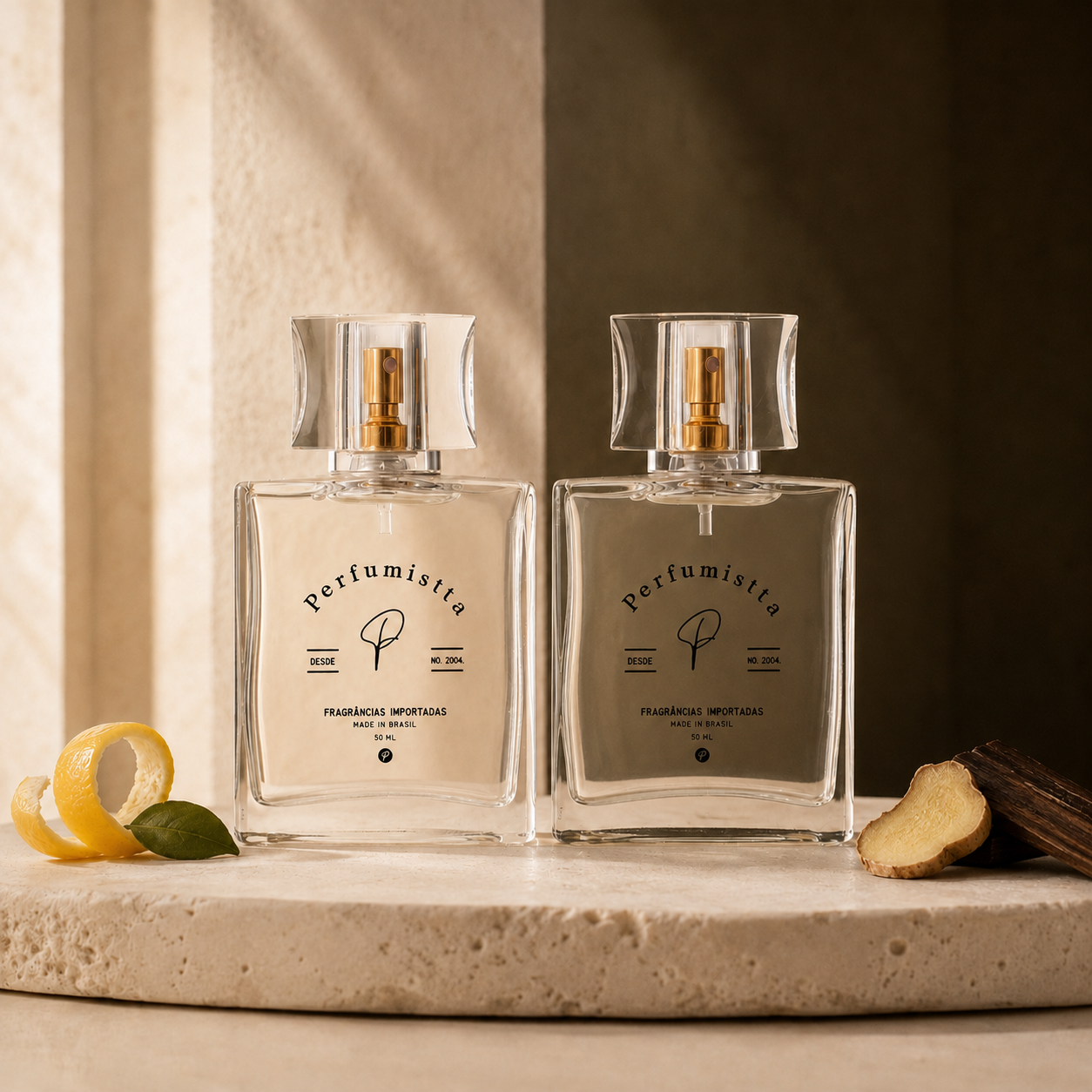 Kit Dia & Noite Masculino - Limão com Patchouli + Sândalo e Gengibre