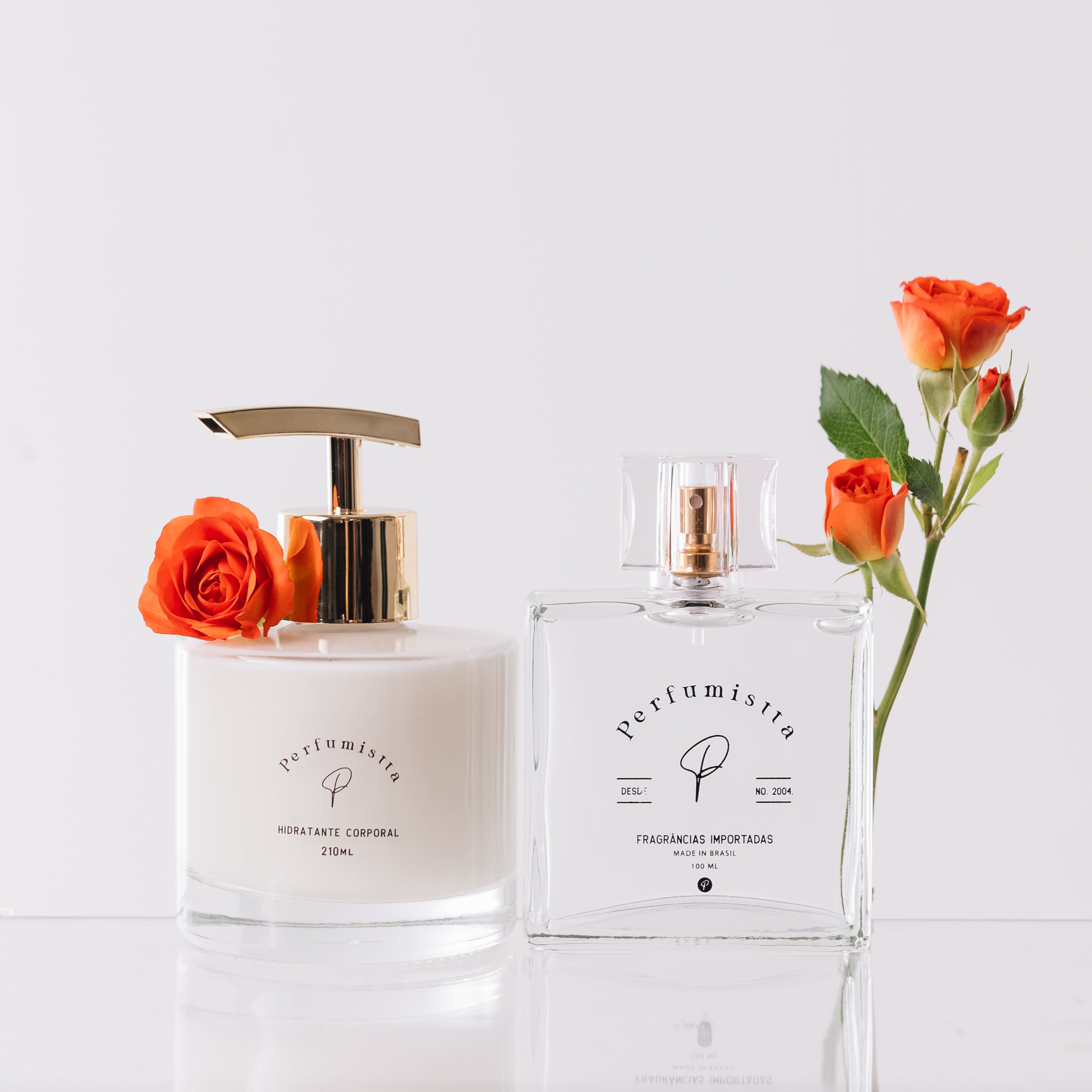 KIT Flor de Toranja, inspirado por Chance Tendre - Perfume + Hidratante