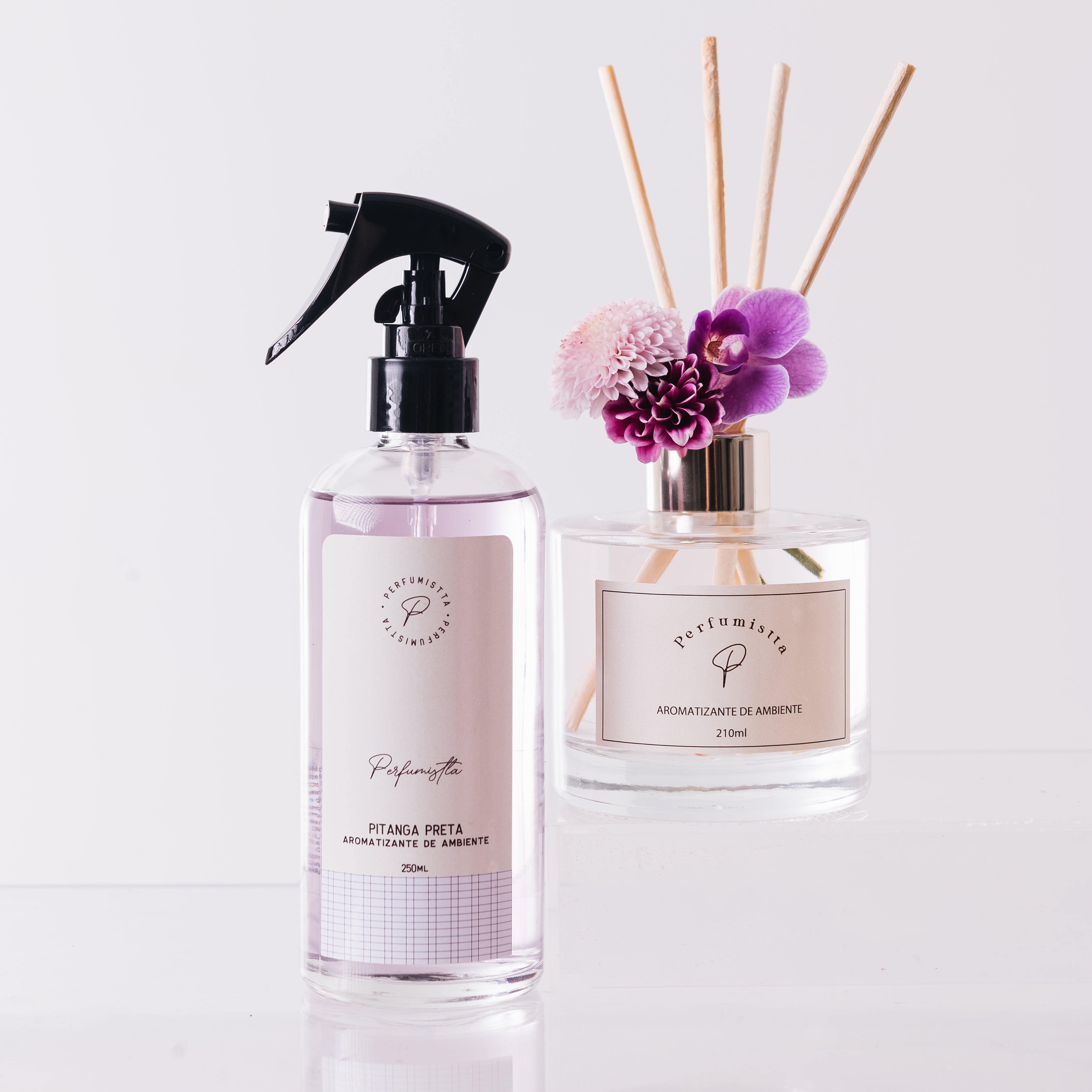 KIT Casa Perfumada do Pitanga Preta - Homespray e Difusor