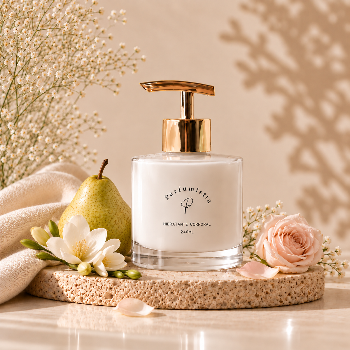 Hidratante Vidro do Frésia e Patchouli - Inspirado por English Pear & Freesia