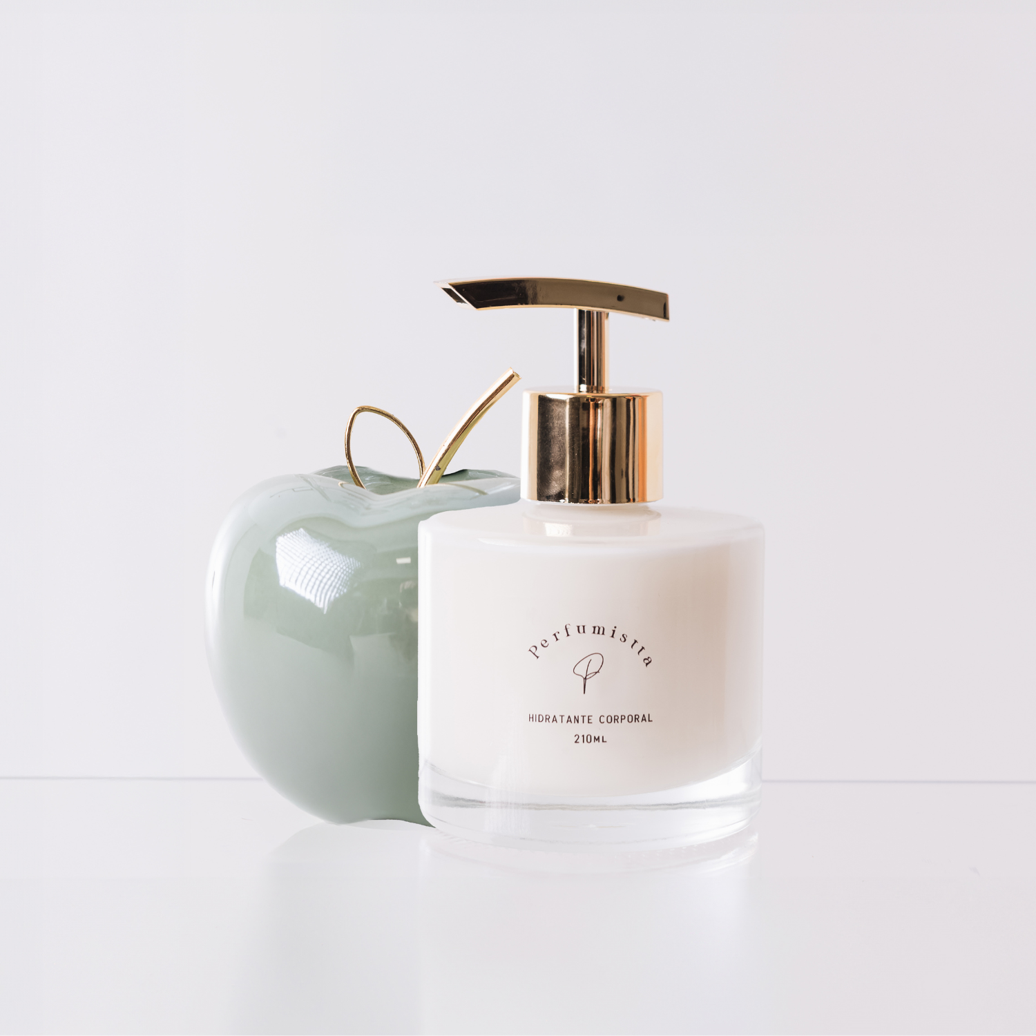 Hidratante Vidro do Maça Verde e Lima, inspirado por Light Blue