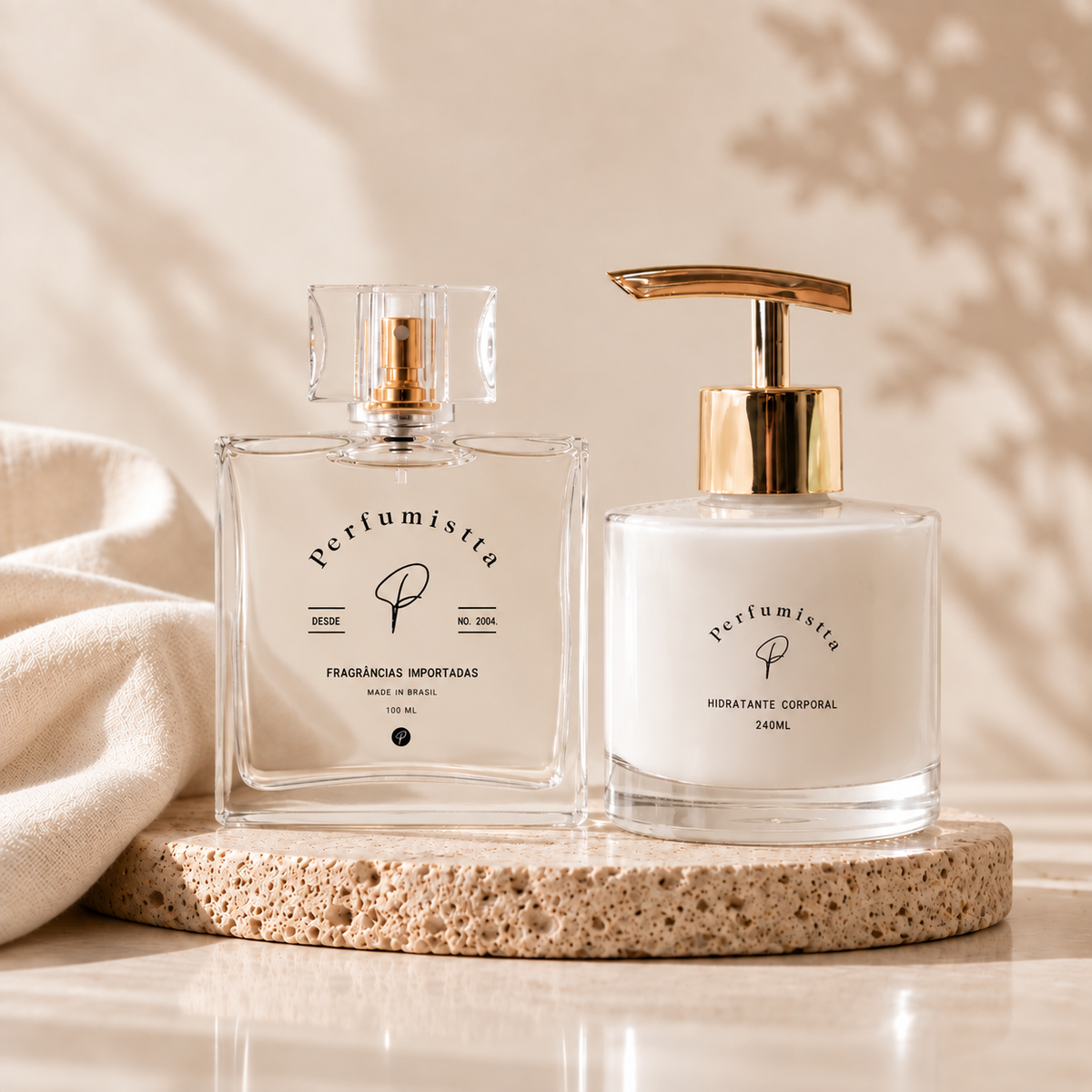 KIT FLOR DE SEDA — PERFUME 100 ML + HIDRATANTE CORPORAL 240 ML