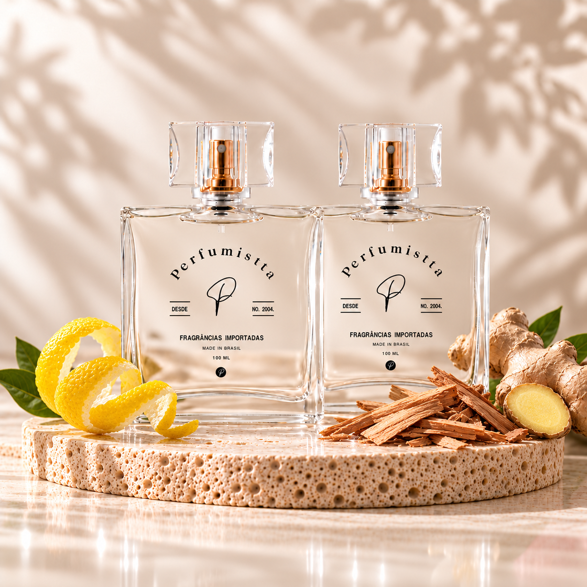 Kit Dia & Noite Masculino - Limão com Patchouli + Sândalo e Gengibre