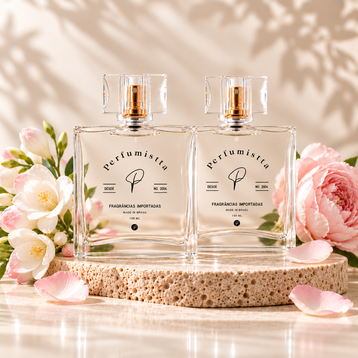KIT - Frésia e Patchouli, inspirado por English Pear e Freesia + Rosas e Peônia, inspirado por Miss D. Blooming Bouquet