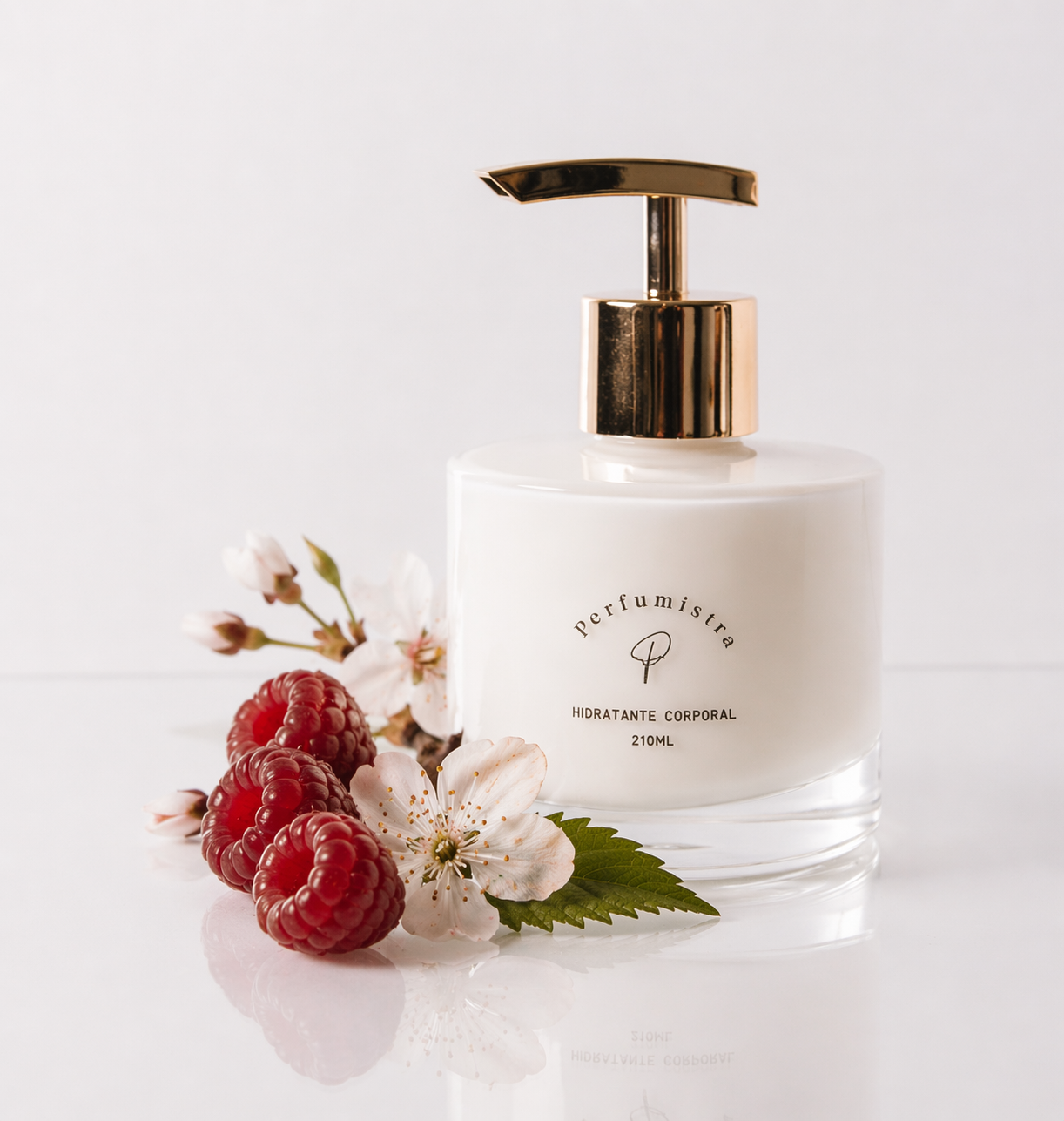 Hidratante Vidro Flor de Framboesa