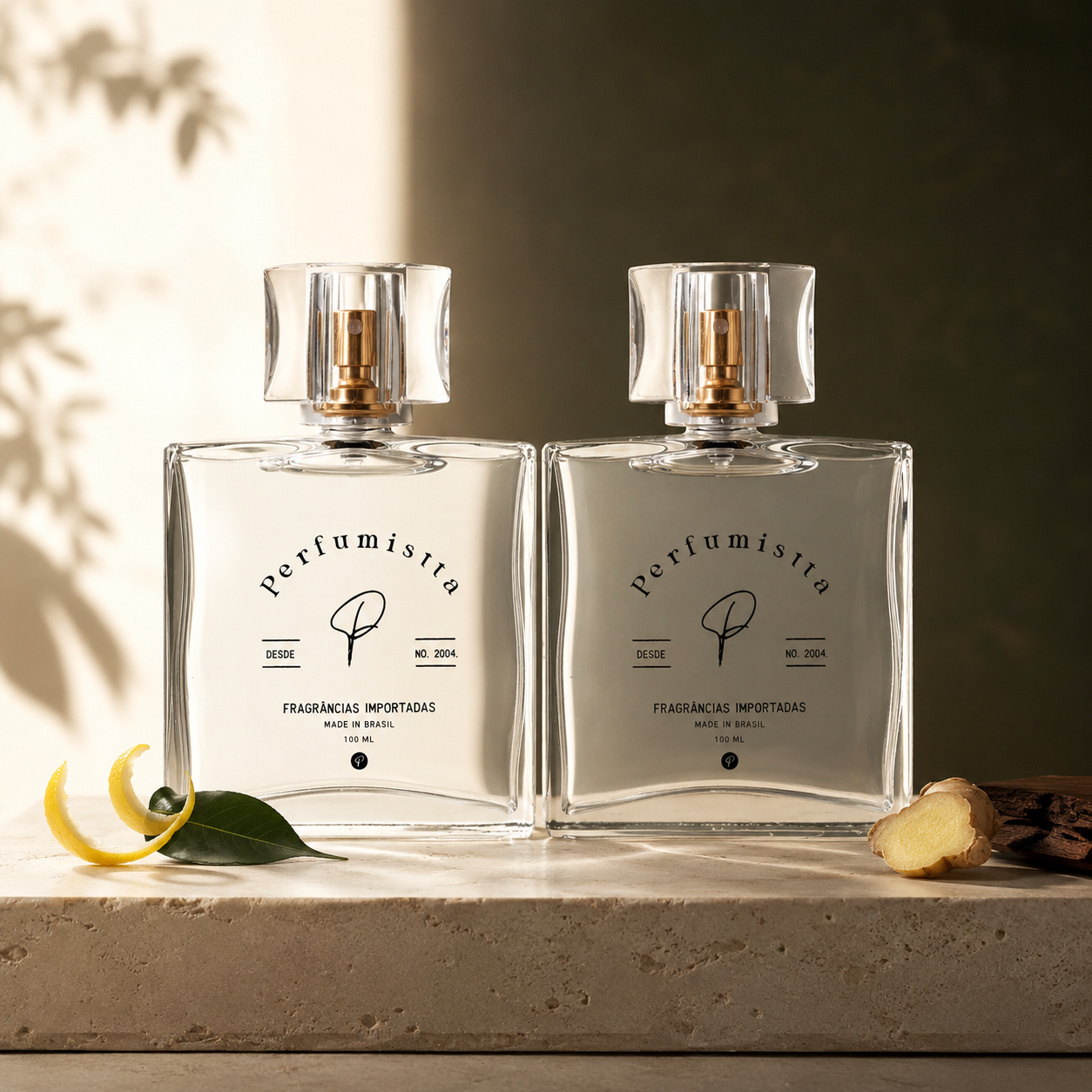 Kit Dia & Noite Masculino - Limão com Patchouli + Sândalo e Gengibre