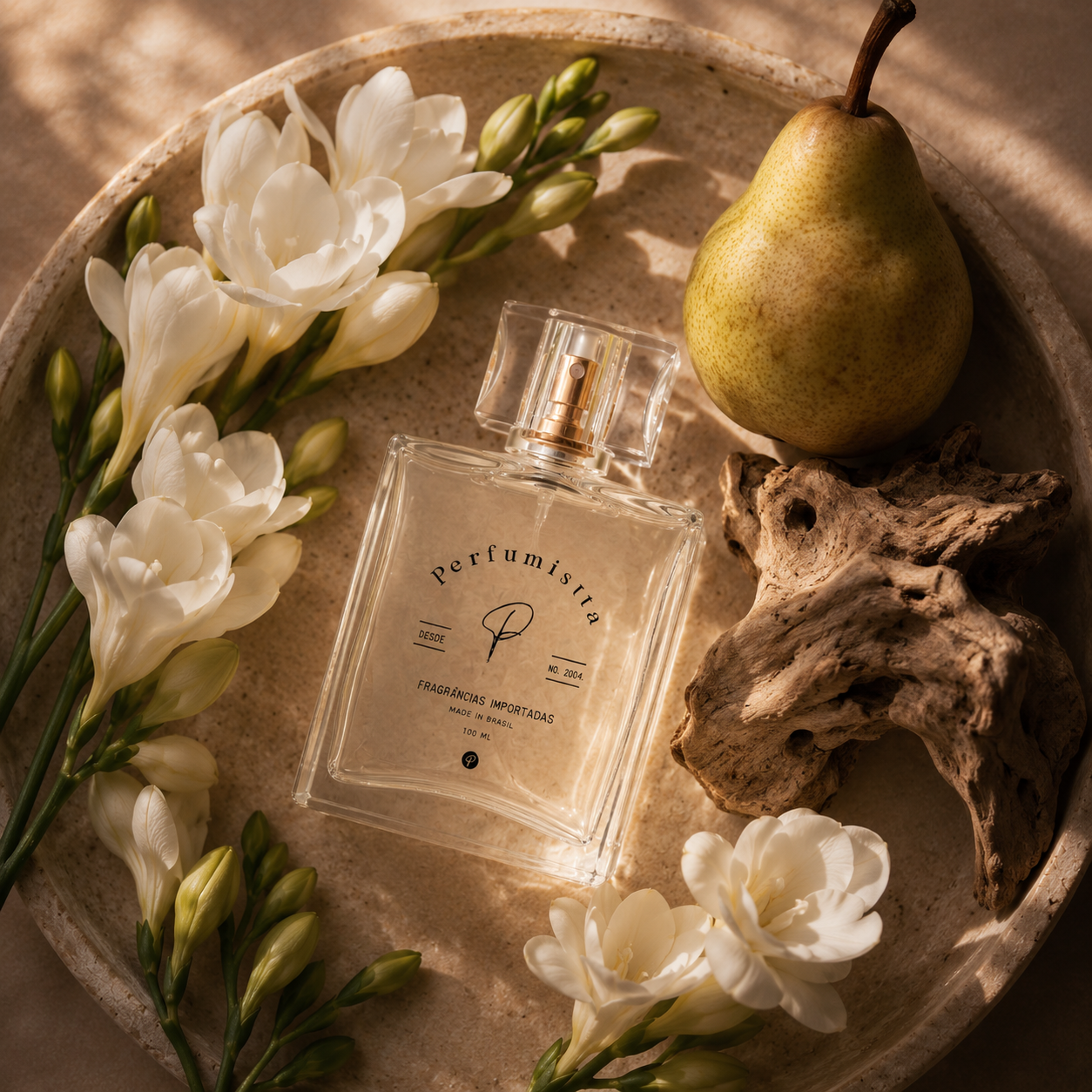 Frésia e Patchouli, inspirado por English Pear & Freesia