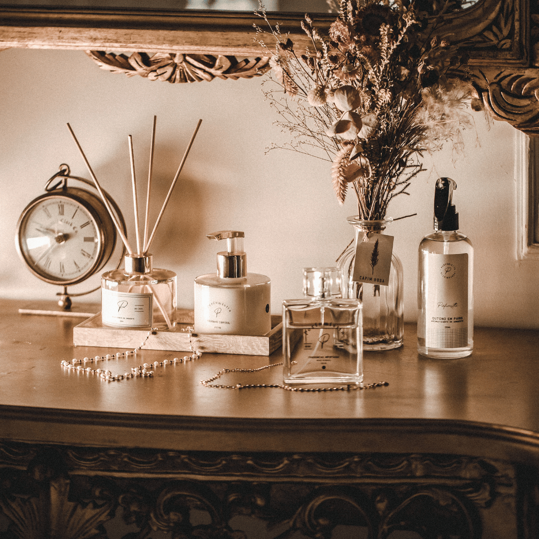 KIT Casa Perfumada do Outono em Paris - Homespray e Difusor