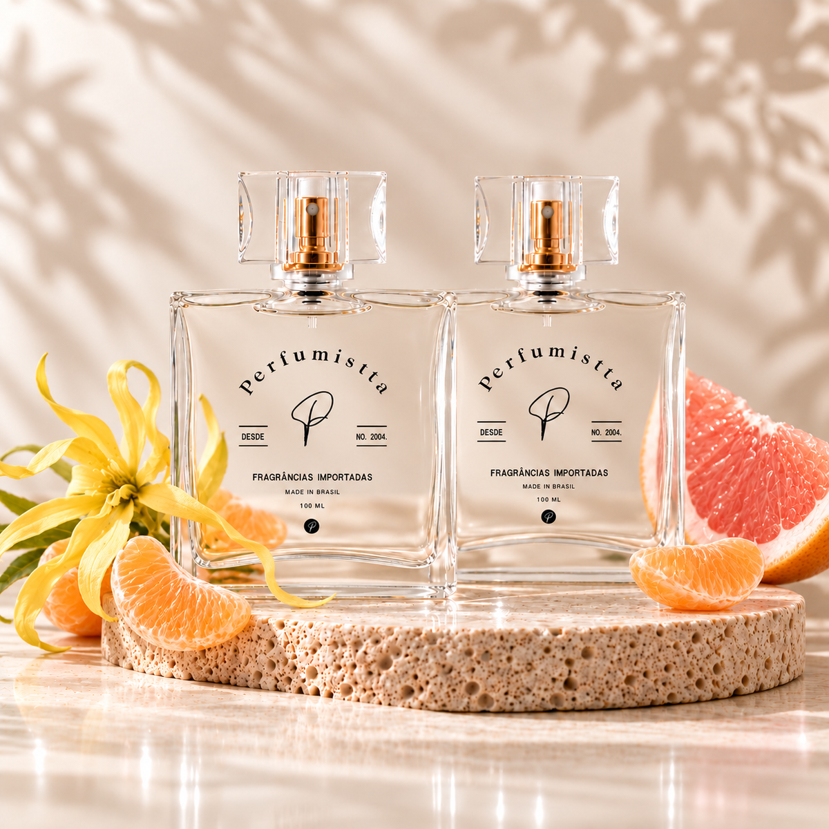 KIT - Flor de Sol + Flor de Toranja, inspirado por Chance Tendre