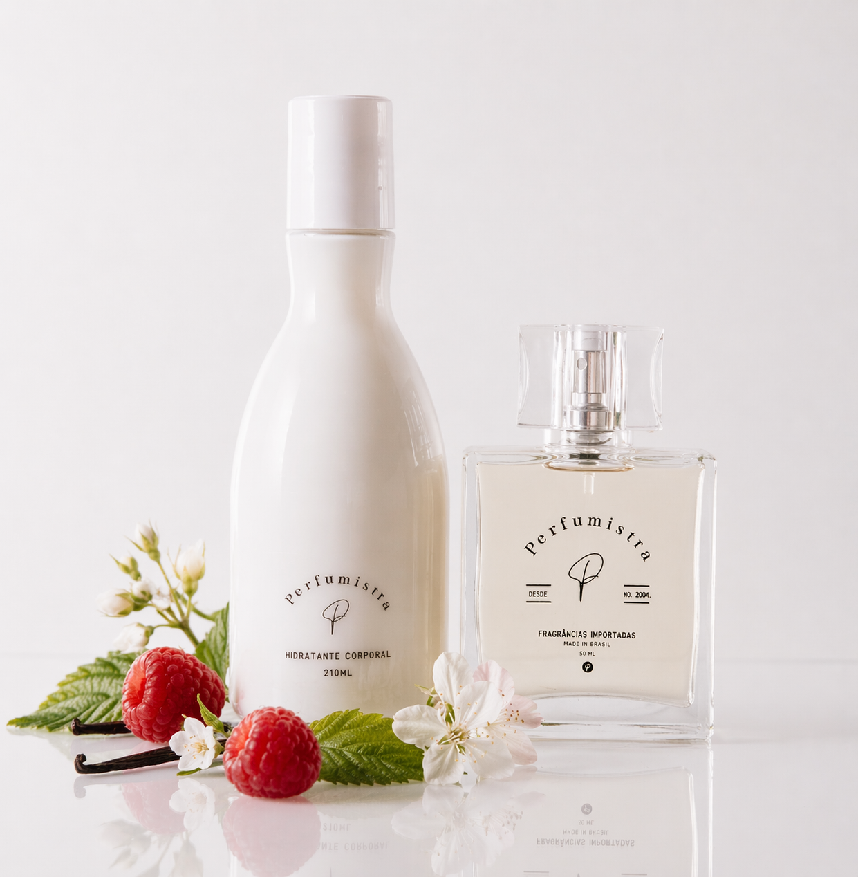 KIT Flor de Framboesa - Perfume + Hidratante