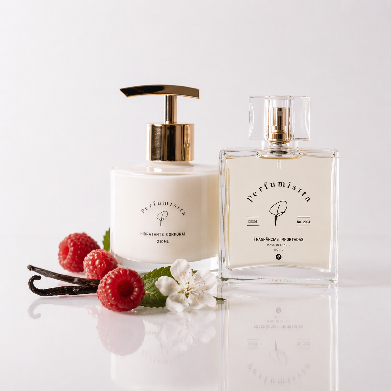 KIT Flor de Framboesa - Perfume + Hidratante